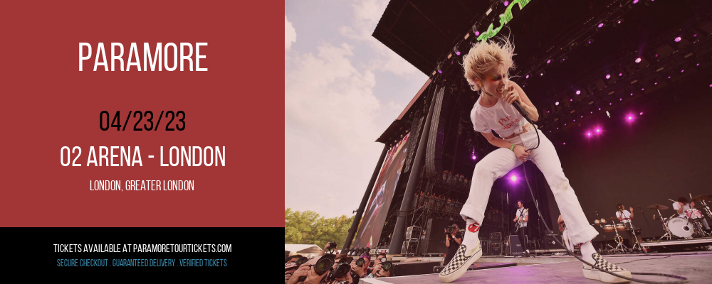 Paramore at Paramore Tour tickets Paramore at Paramore Tour