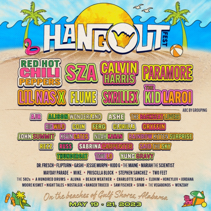 Hangout Music Festival: Red Hot Chili Peppers, Lil Nas X, Paramore & Calvin Harris - 3 Day Pass at Paramore Tour